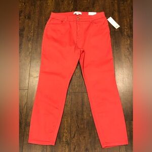 Ellen Tracy Woman’s Pants “The Skinny Capri Pants” Denim Size 12 NWT